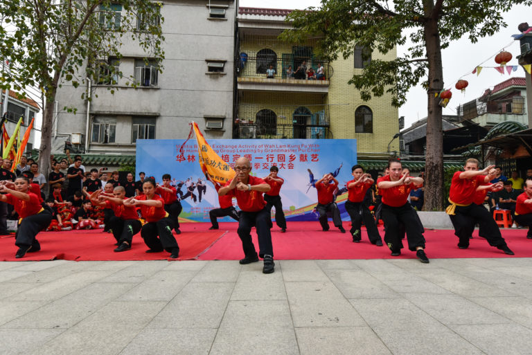 Wah Lum perfomance at Shajing.