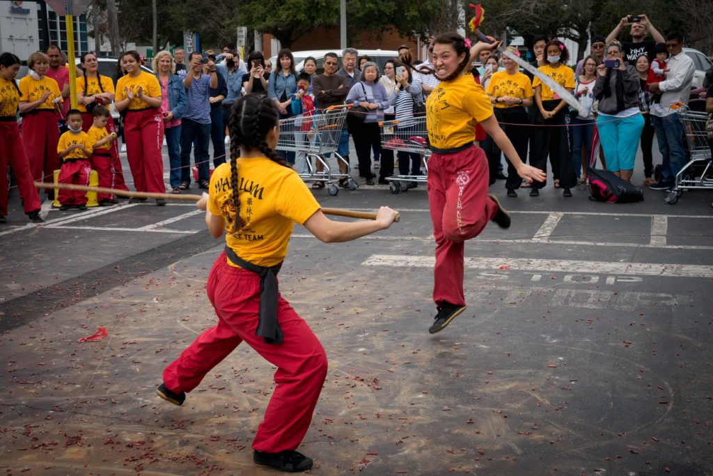 Kung Fu Ladies mean business